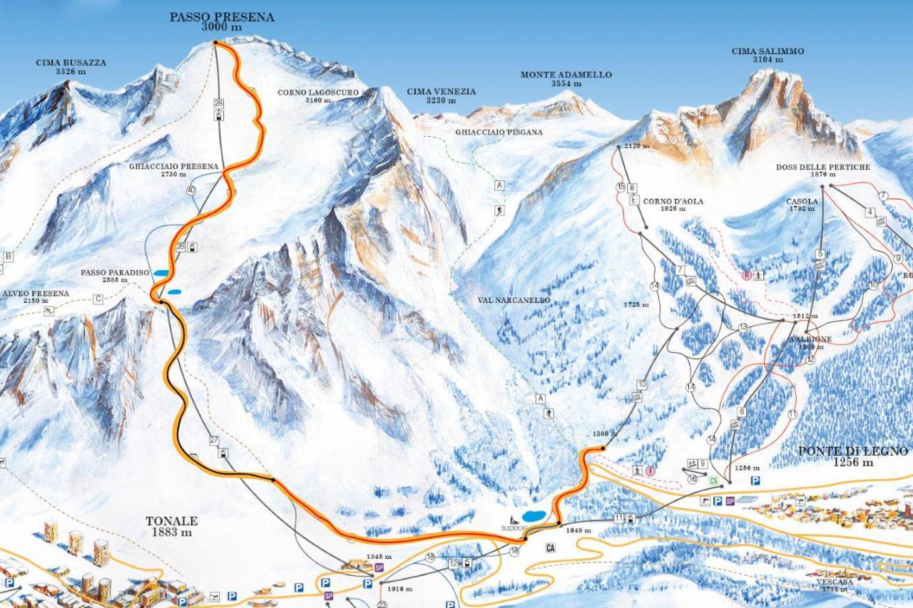 Chalet Fiocco di neve, Passo del Tonale Esterno foto